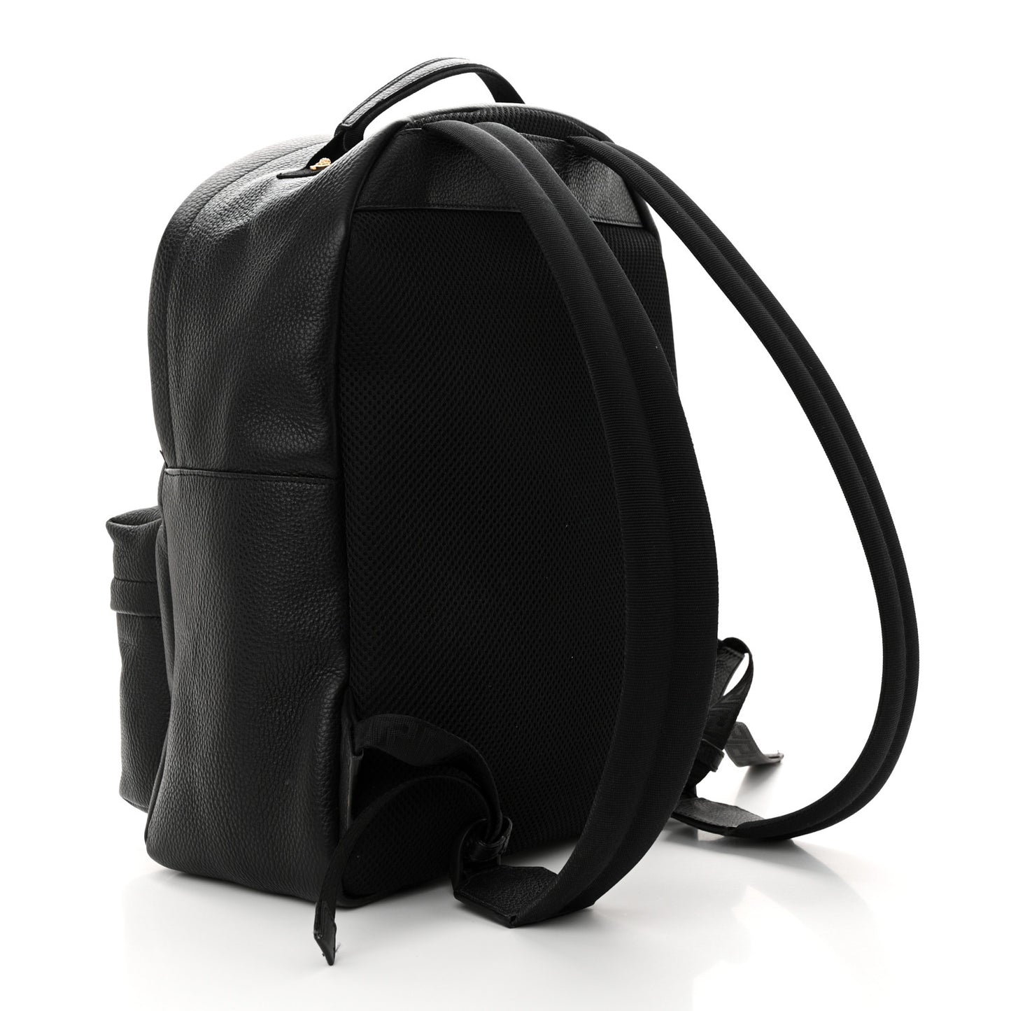 Calfskin Medusa Backpack Black