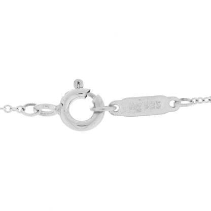 Tiffany Sterling Silver 1837 Circles Pendant Necklace 6 of 7