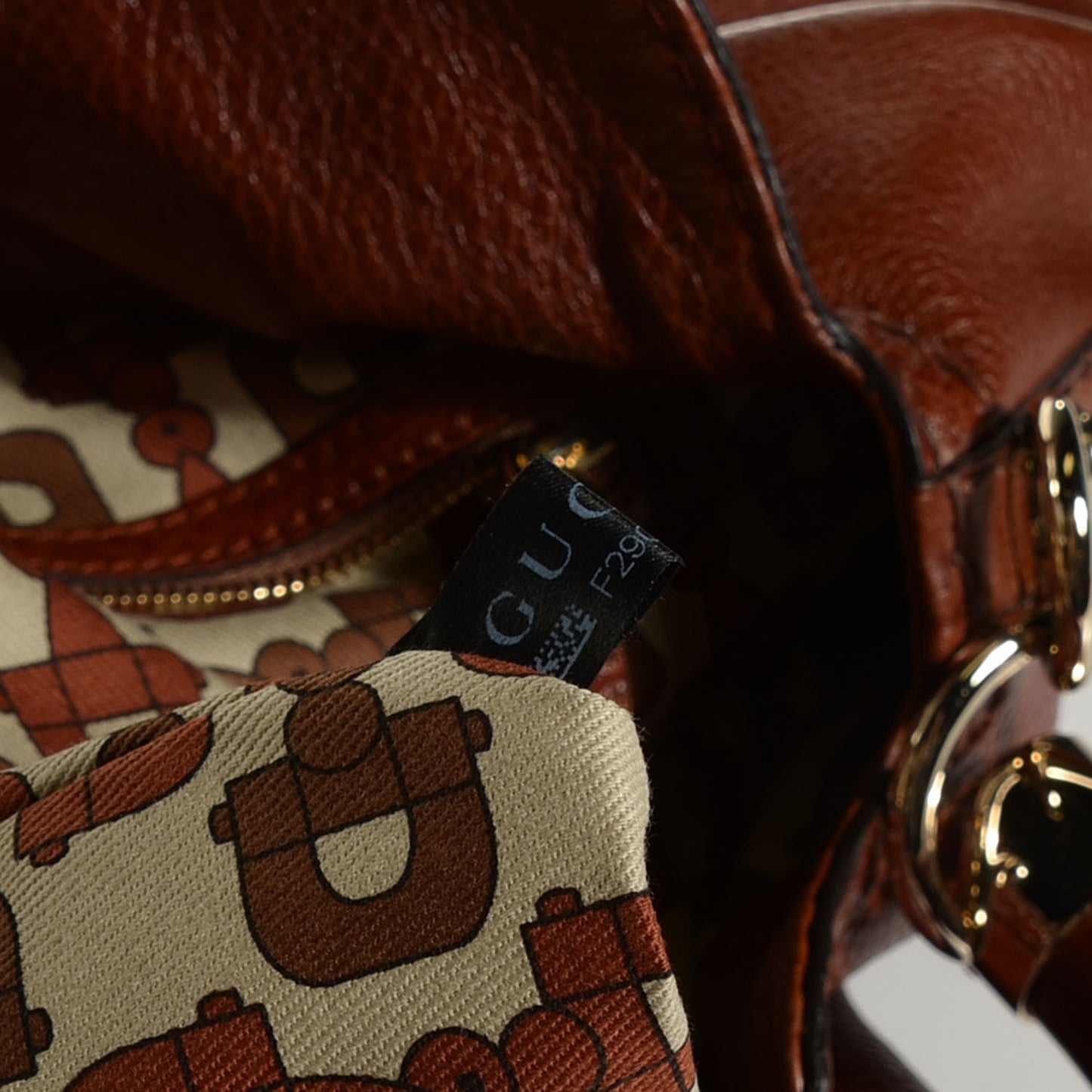 Calfskin Large Indy Top Handle Hobo Brown