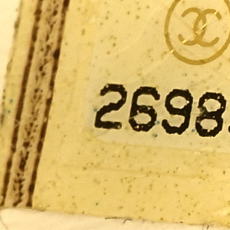 Chanel Lambskin Coco Lifesaver Round Bag Black White 7 of 9