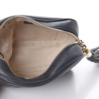 Gucci Pebbled Calfskin Small Soho Disco Bag Black 5 of 7