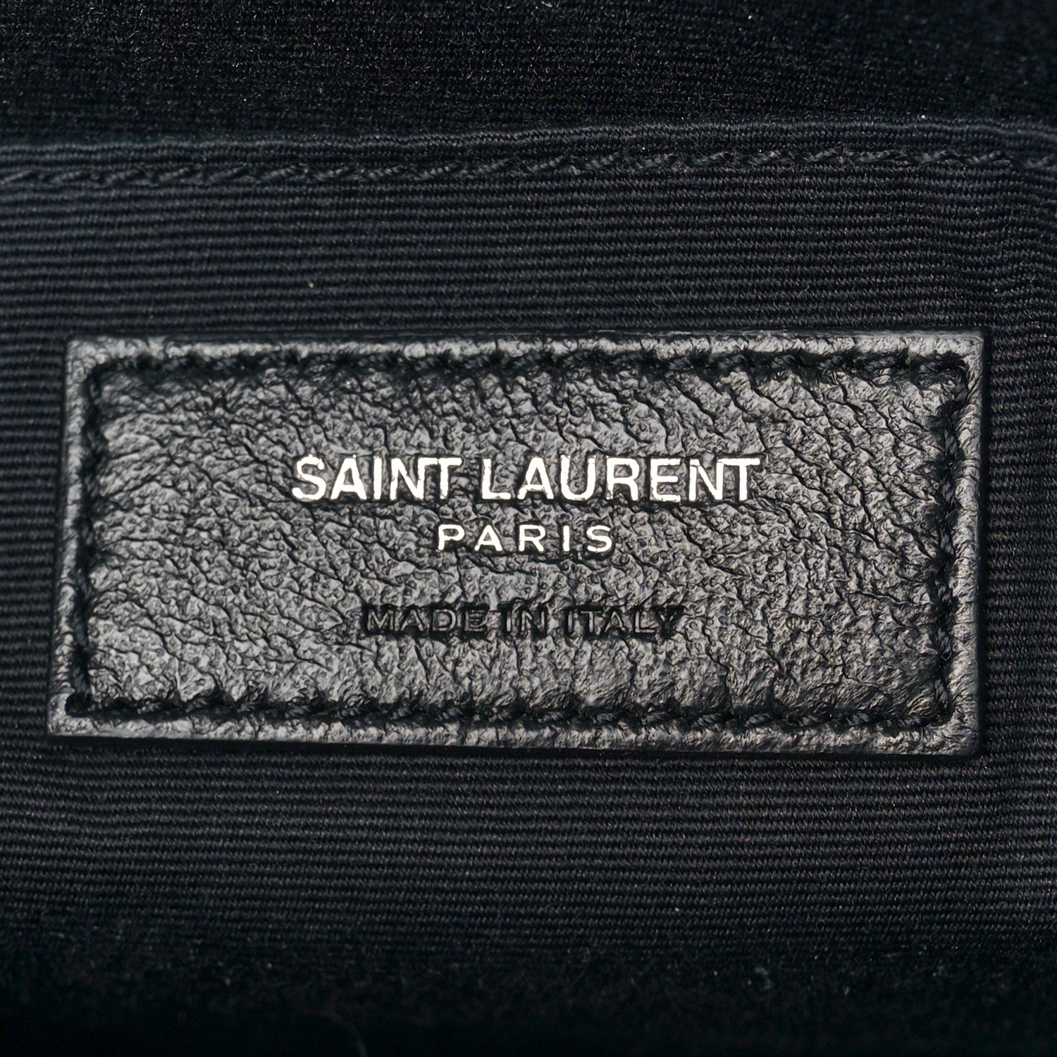 Saint Laurent Linen Canvas Monogram Lou Camera Bag Black 6 of 8