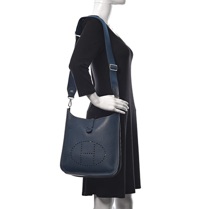 Hermes Epsom Evelyne III PM Bleu de Prusse 2 of 12