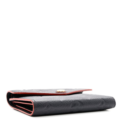 Louis Vuitton Empreinte Victorine Wallet Marine Rouge 5 of 8