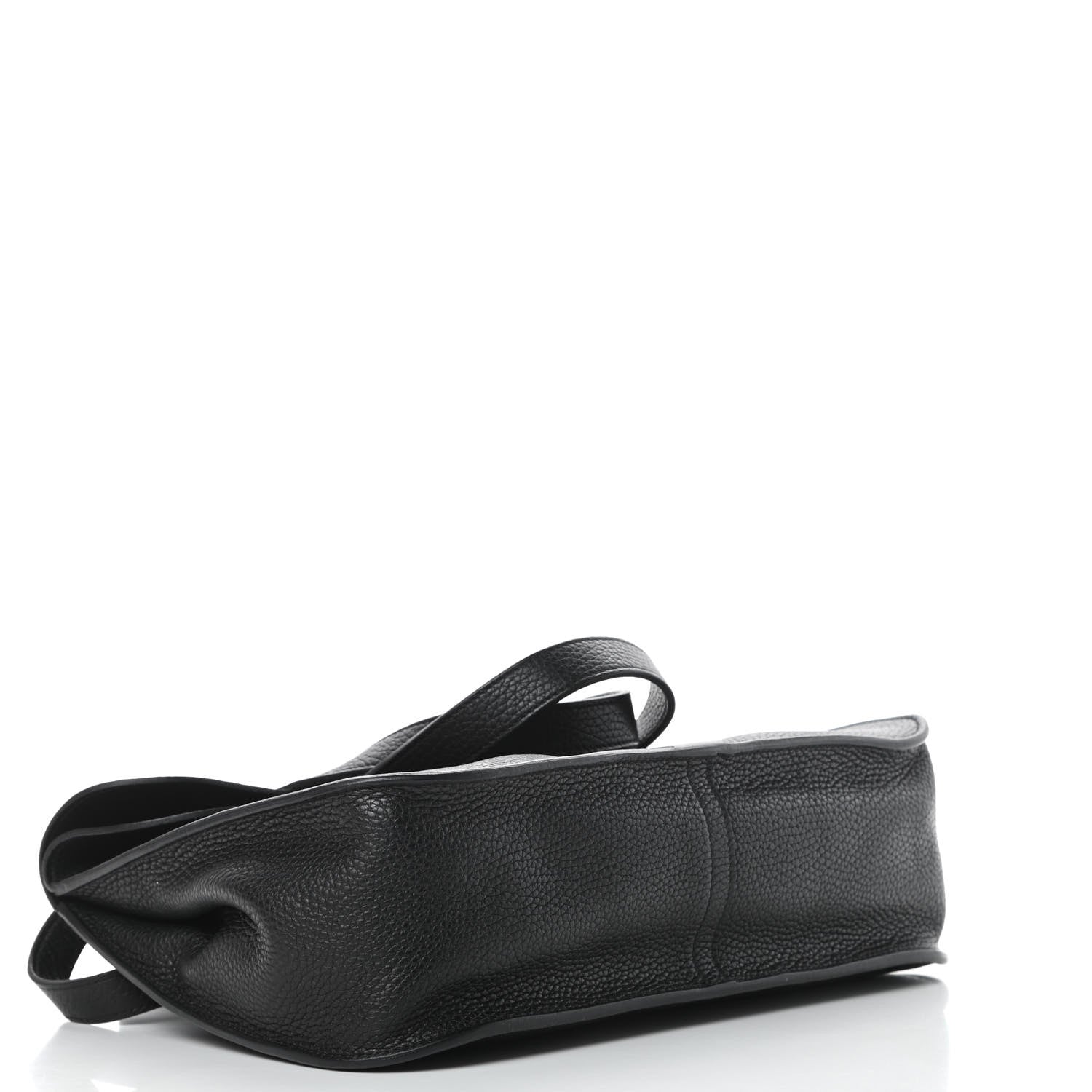 Hermes Taurillon Clemence Halzan 31 GM Black 5 of 17