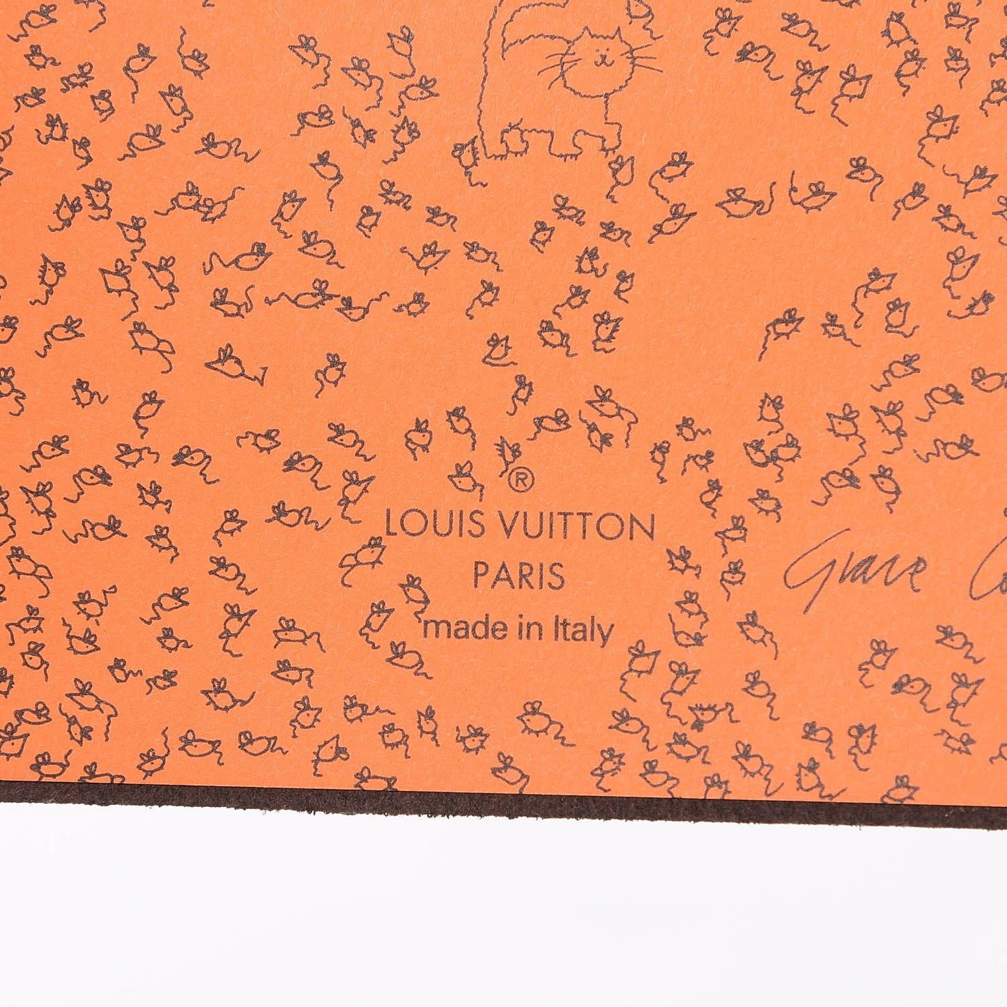 Catogram Clemence Notebook MM Marron
