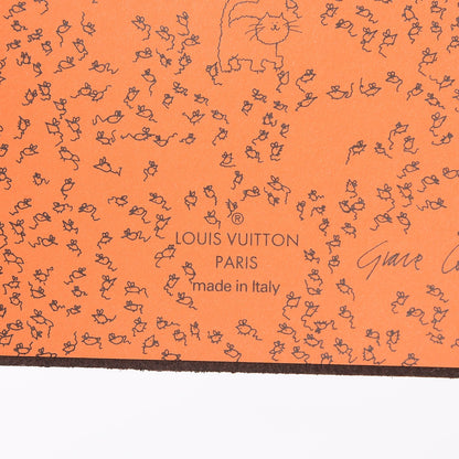 Louis Vuitton Catogram Clemence Notebook MM Marron 6 of 6