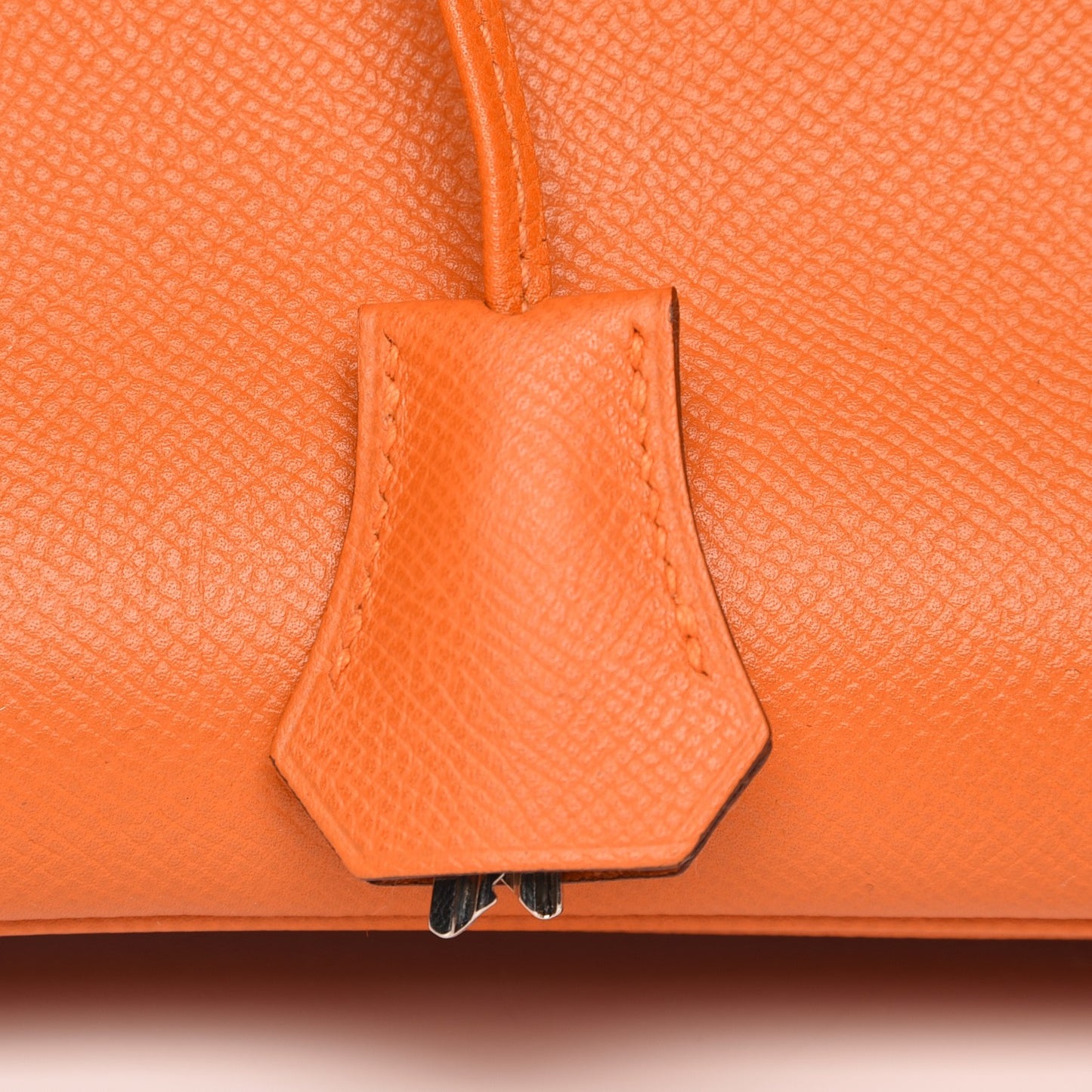 Epsom Birkin 35 Orange