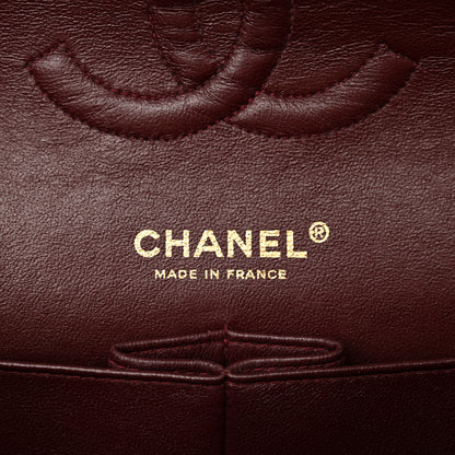 Chanel Lambskin Quilted Medium Double Flap Black 6 of 15