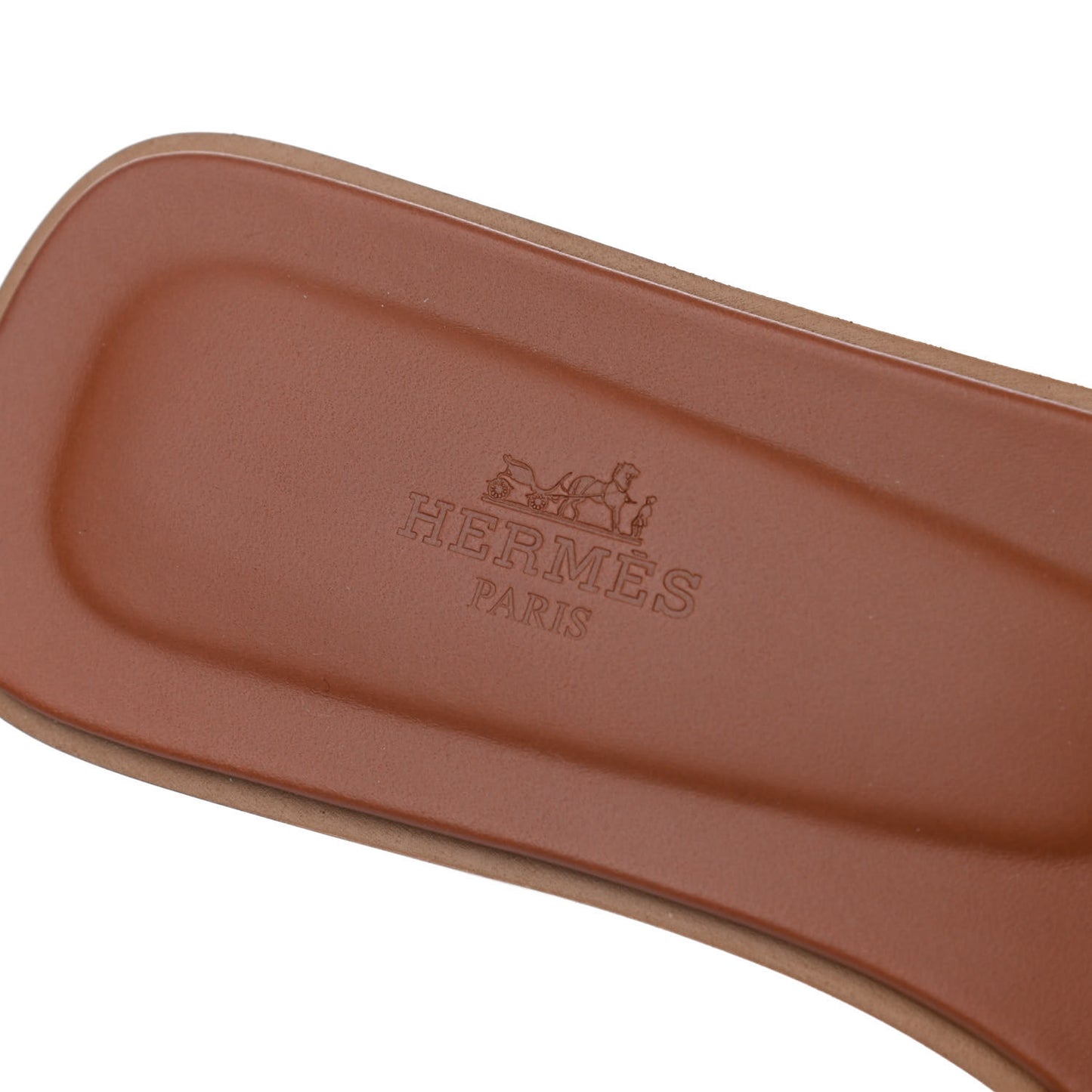 Box Calfskin Oran Sandals 39 Gold