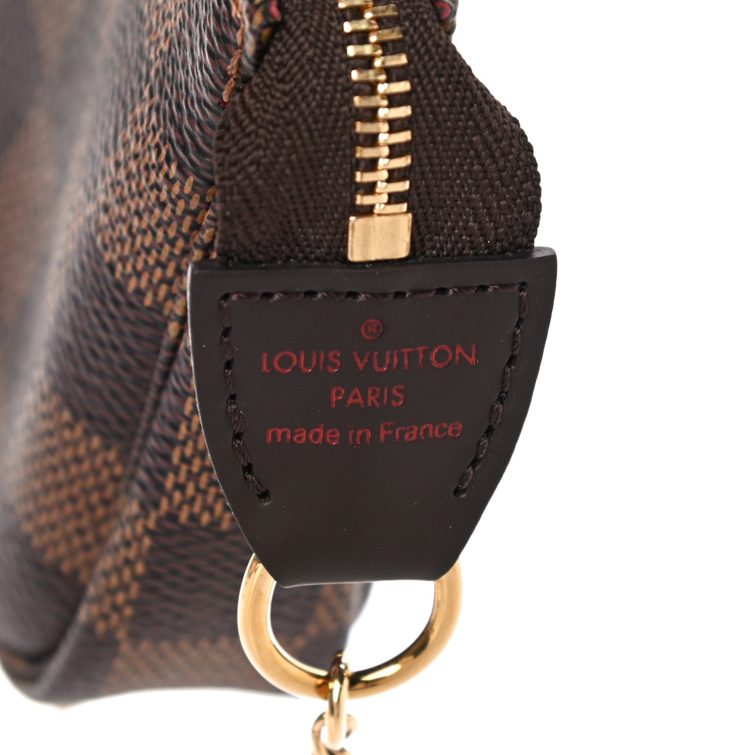 Louis Vuitton Damier Ebene Mini Pochette Accessories 6 of 11