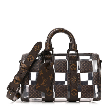 Louis Vuitton PVC Monogram Chess Keepall Bandouliere 25 1 of 10