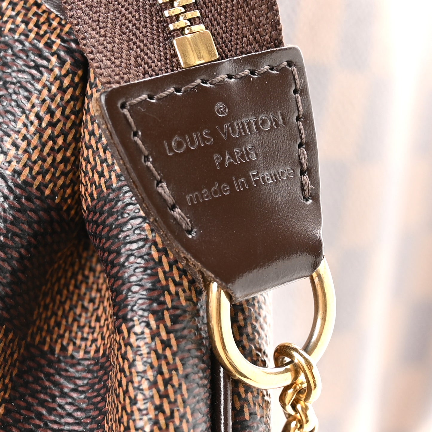 Damier Ebene Eva Clutch