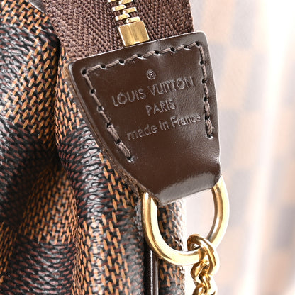Louis Vuitton Damier Ebene Eva Clutch 6 of 10