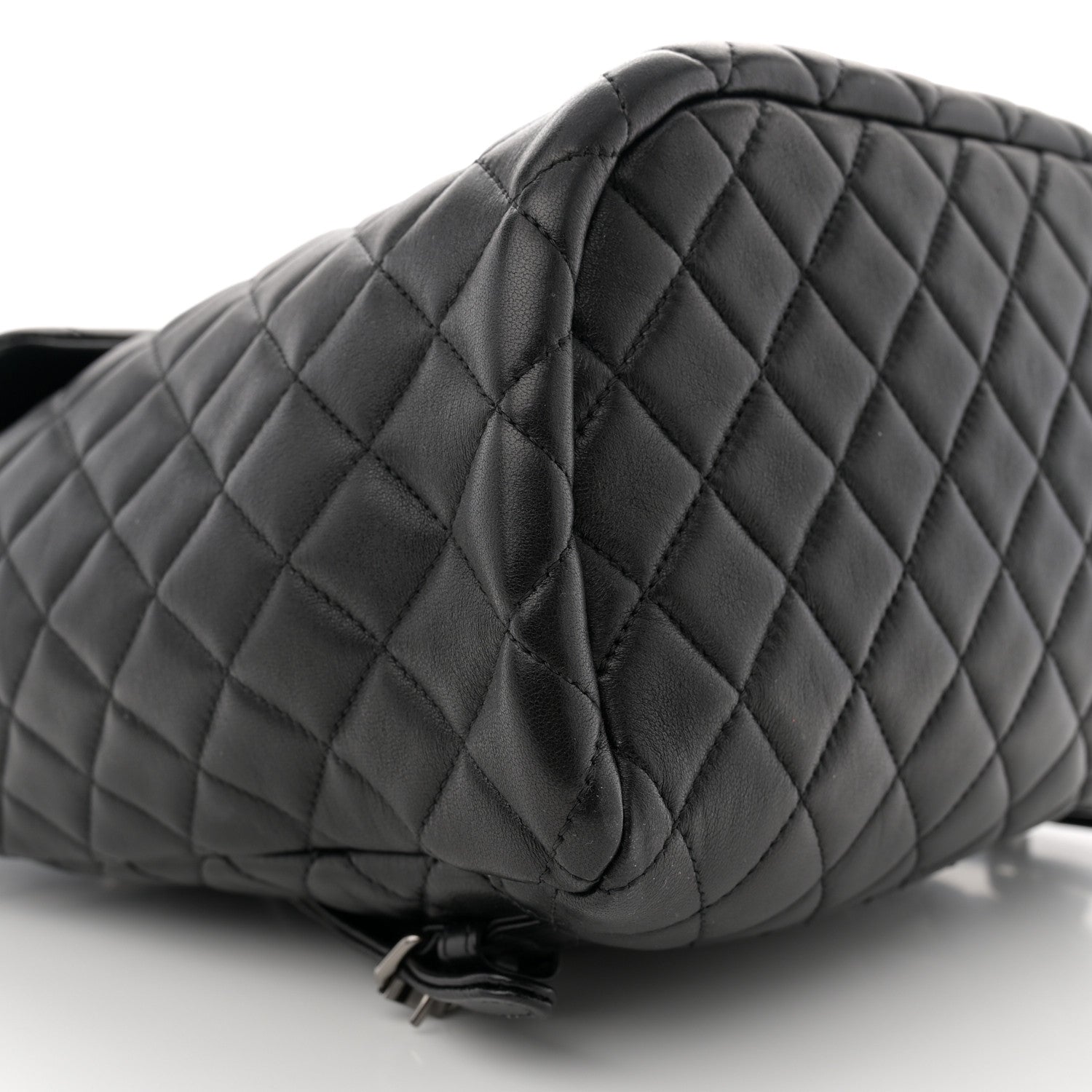 Chanel Lambskin Quilted Large Urban Spirit Backpack Black 9 of 10