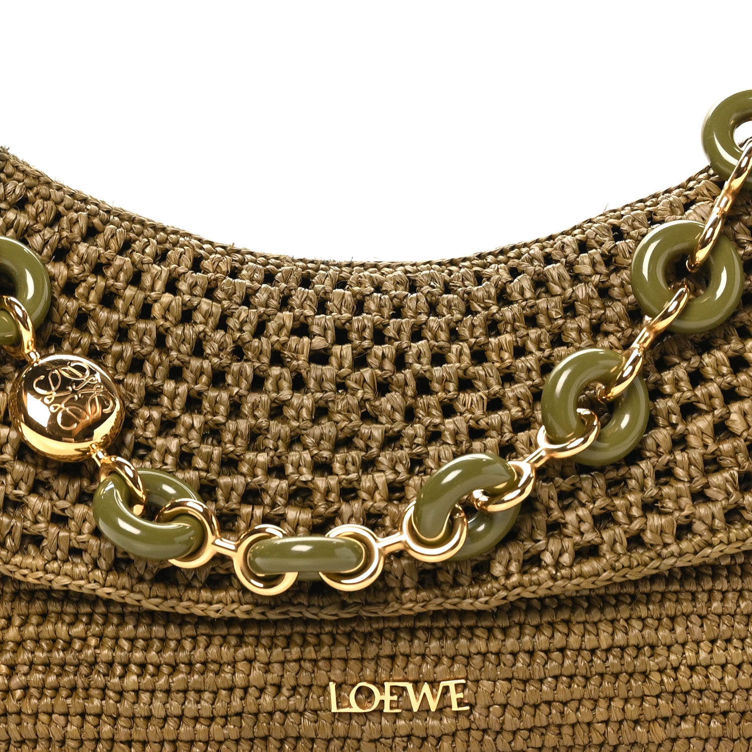 年末セール7千円off【ほぼ未使用】LOEWE ORO SMALL DUNAS Loewe Dunas Hobo Bag - Neutrals Hobos, Handbags - LOW60447 | The