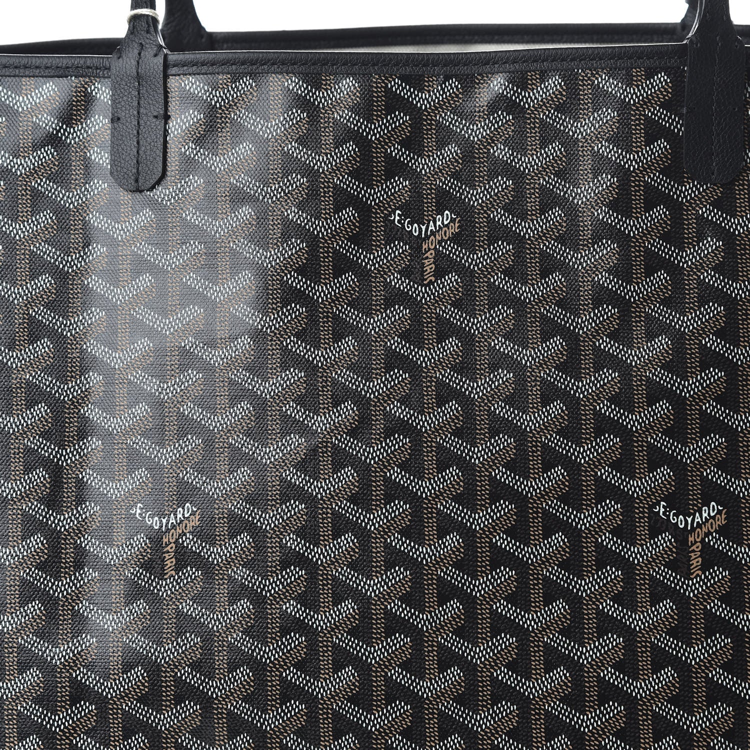 Goyard Goyardine Saint Louis GM Black 8 of 8