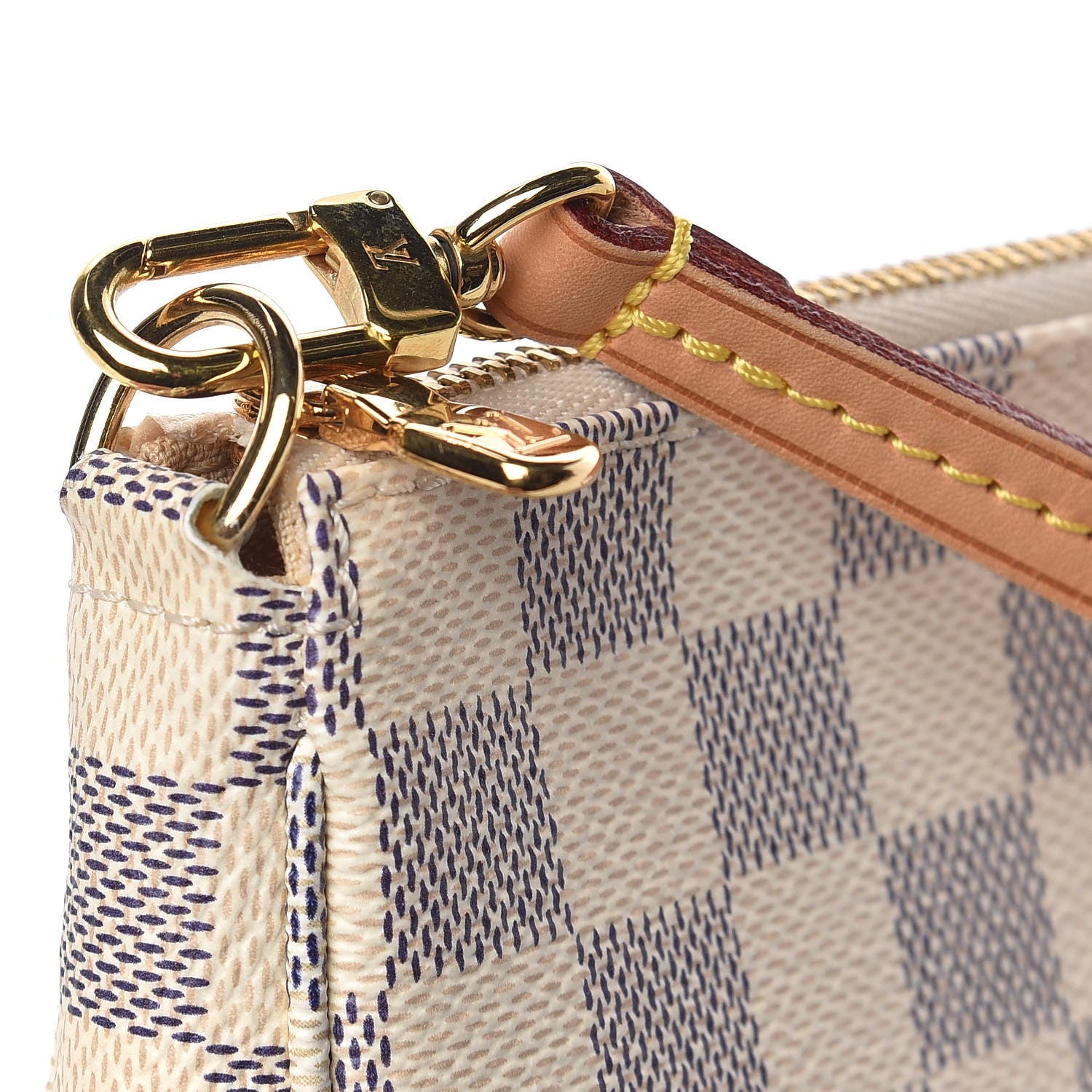 Louis Vuitton Damier Azur Pochette Accessories NM 8 of 10