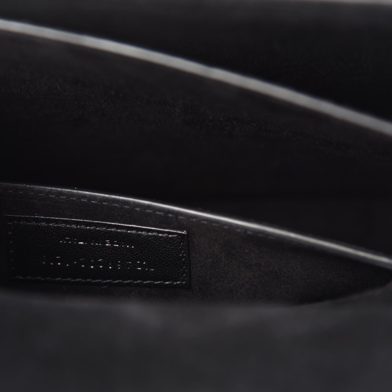 Saint Laurent Calfskin Medium Monogram Sunset Shoulder Bag With Braided Strap Black 11 of 12