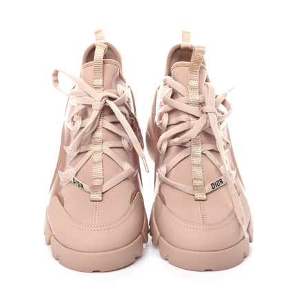 Christian Dior Neoprene Rubber Womens D-Connect Sneakers 38 Nude 5 of 10