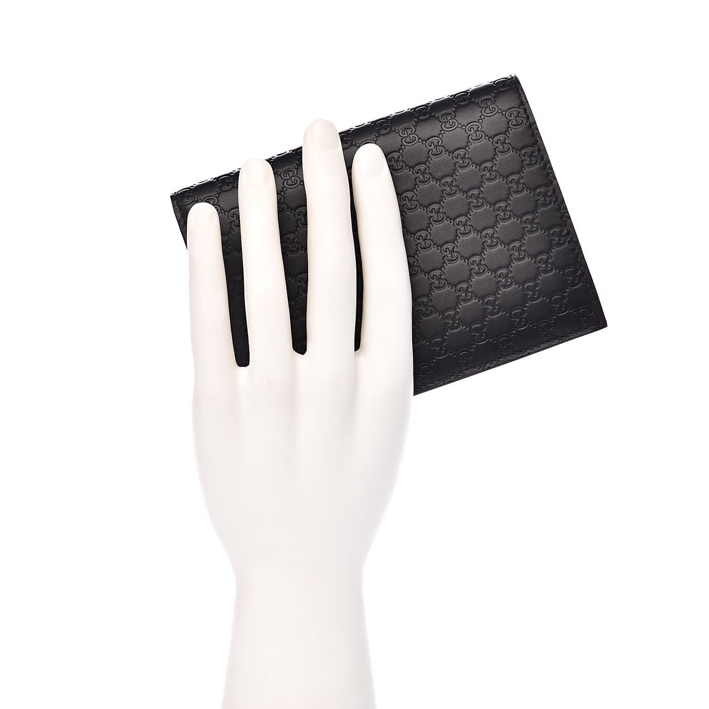 Microguccissima Passport Case Black