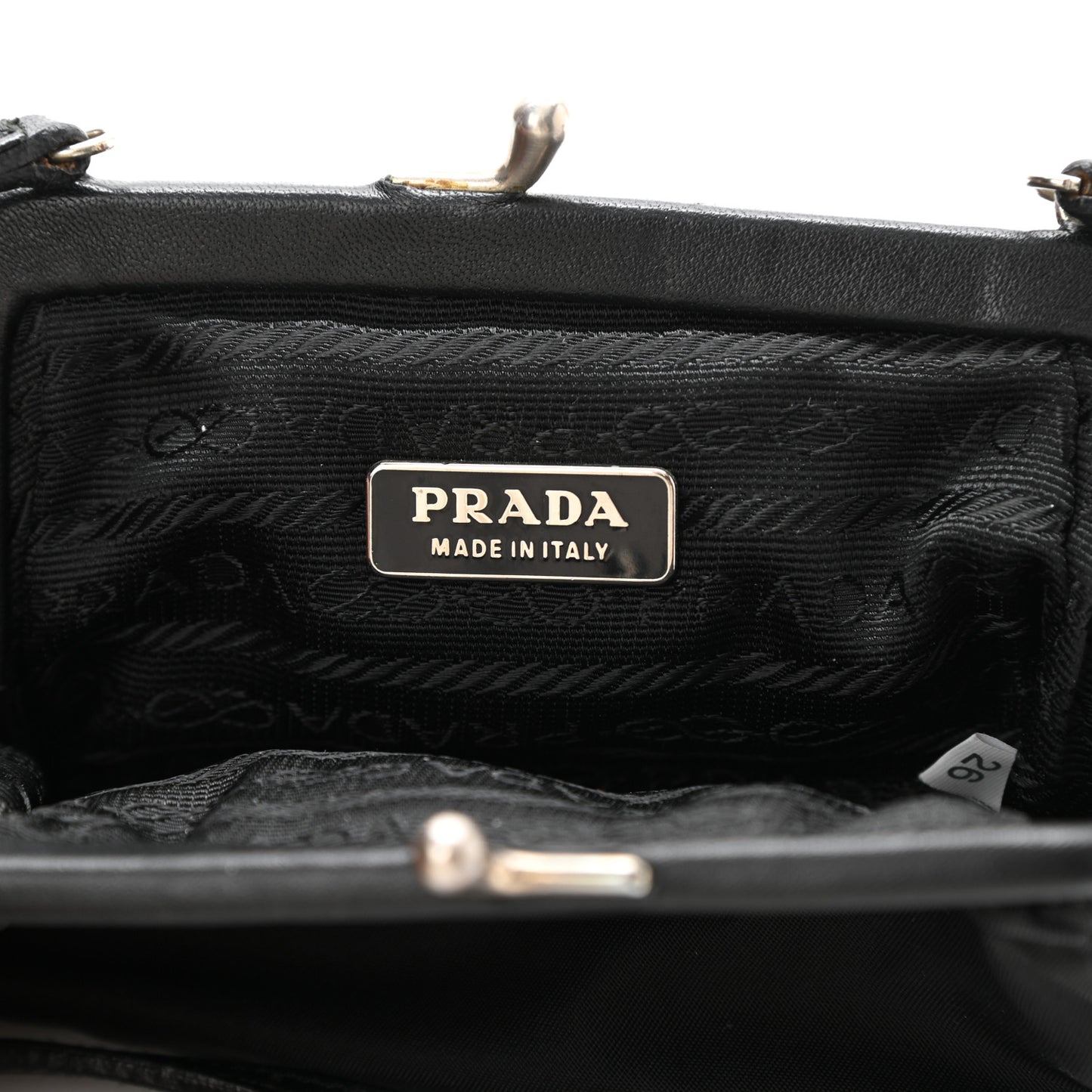 Tessuto Nylon Crossbody Bag Black