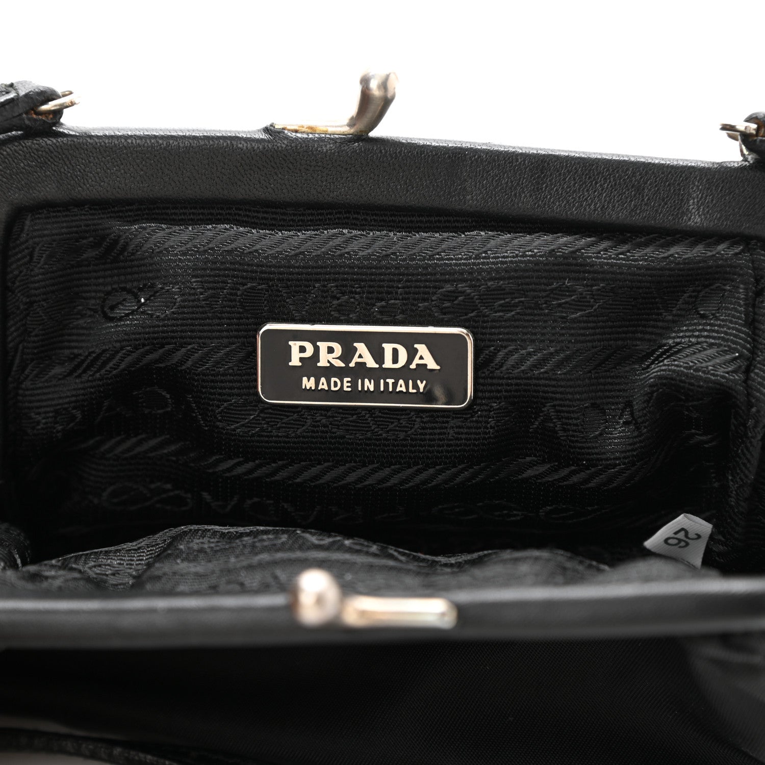 Prada Tessuto Nylon Crossbody Bag Black 5 of 11