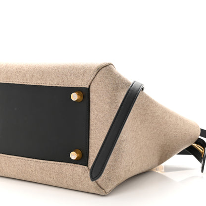 Celine Felt Smooth Calfskin Mini Belt Bag Beige 10 of 15