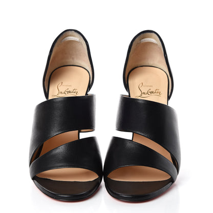 Christian Louboutin Nappa Martissimo 100 Sandals 37 Black 2 of 8