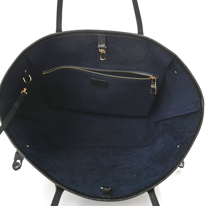 Louis Vuitton Empreinte Monogram Giant Neverfull MM Black 6 of 10