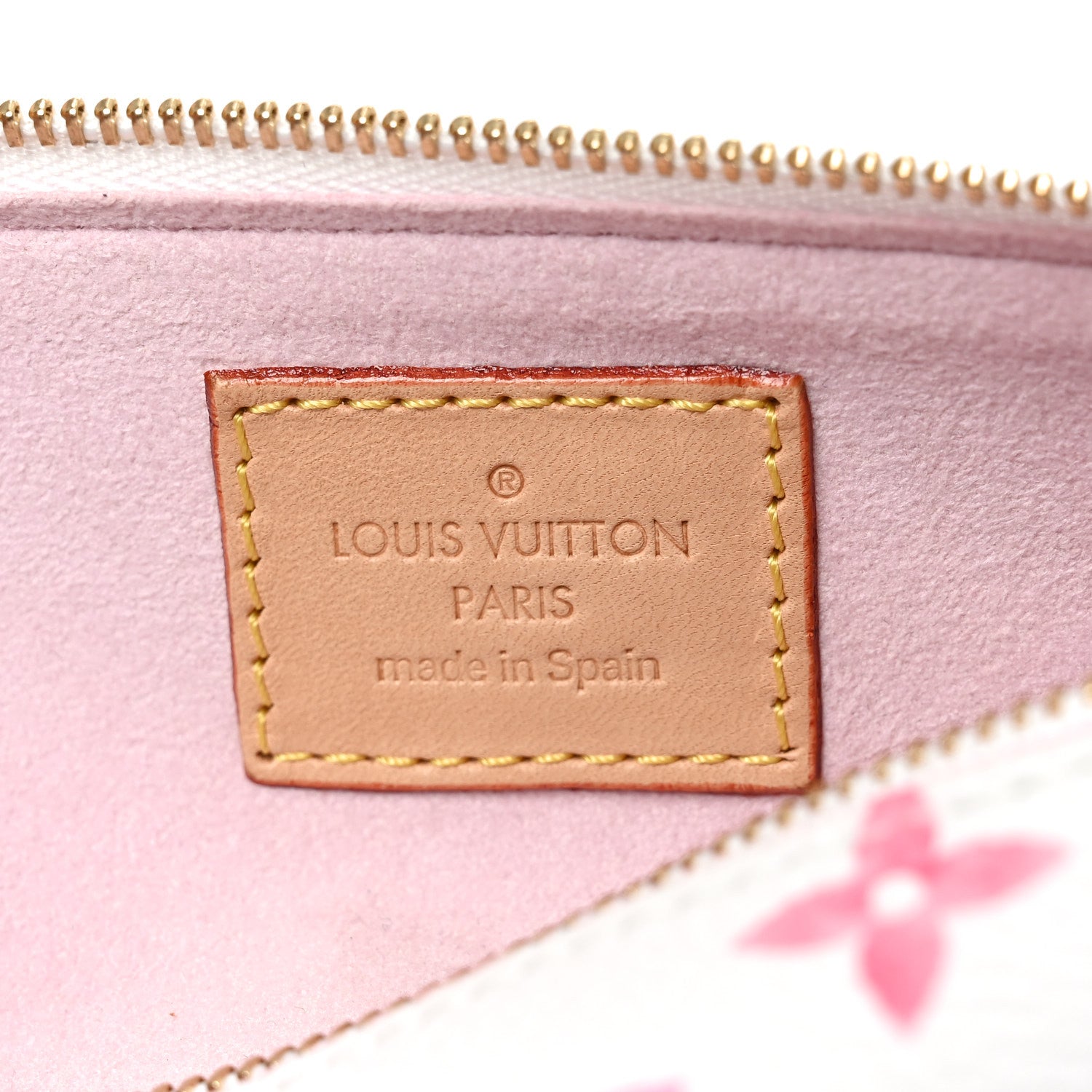 Louis Vuitton Monogram Giant By The Pool 2.0 Elizabeth Pencil Pouch Rose 6 of 9