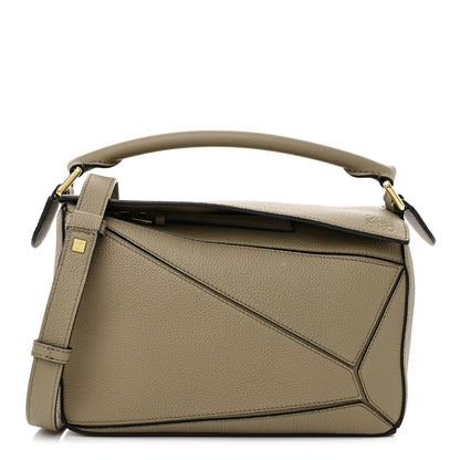 Loewe Calfskin Small Puzzle Bag Artichoke Green 1 of 9