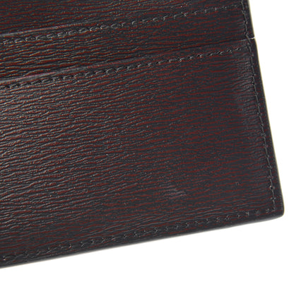 Christian Dior Calfskin Bee Signature Card Holder Red Black 8 of 8