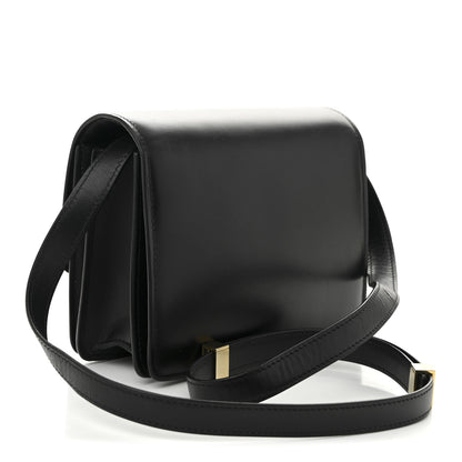 Celine Box Calfskin Small Classic Box Flap Bag Black 3 of 10