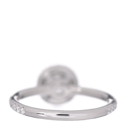 Harry Winston Platinum Diamond .57ct The One Round Brilliant Micropave Engagement Ring 47 4 4 of 6