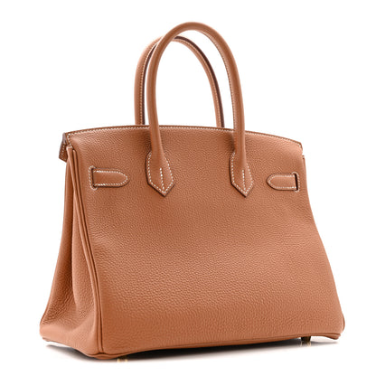 Hermes Togo Birkin 30 Gold 2 of 15