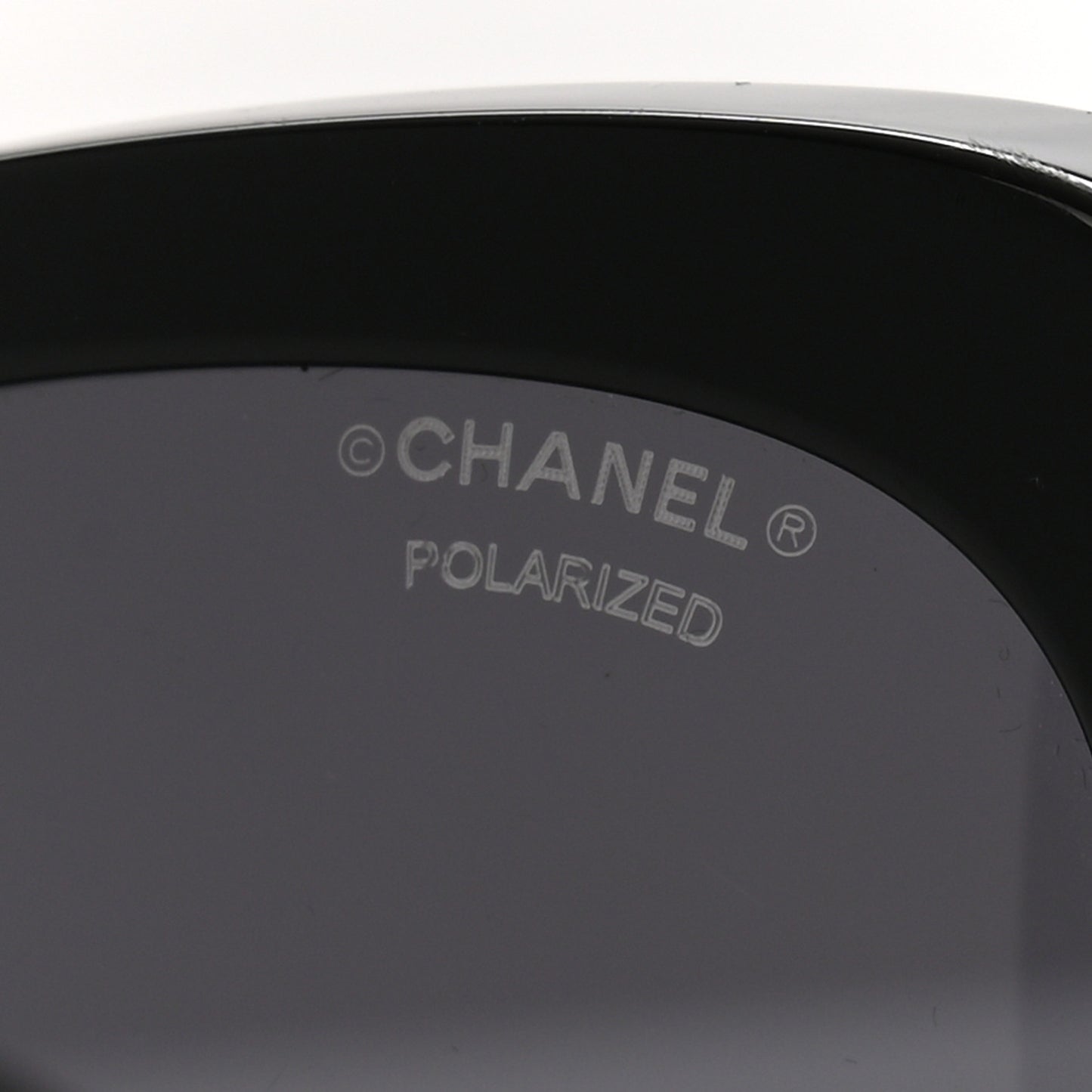 Acetate Polarized Butterfly Winter Pearl Sunglasses 5339-H Black