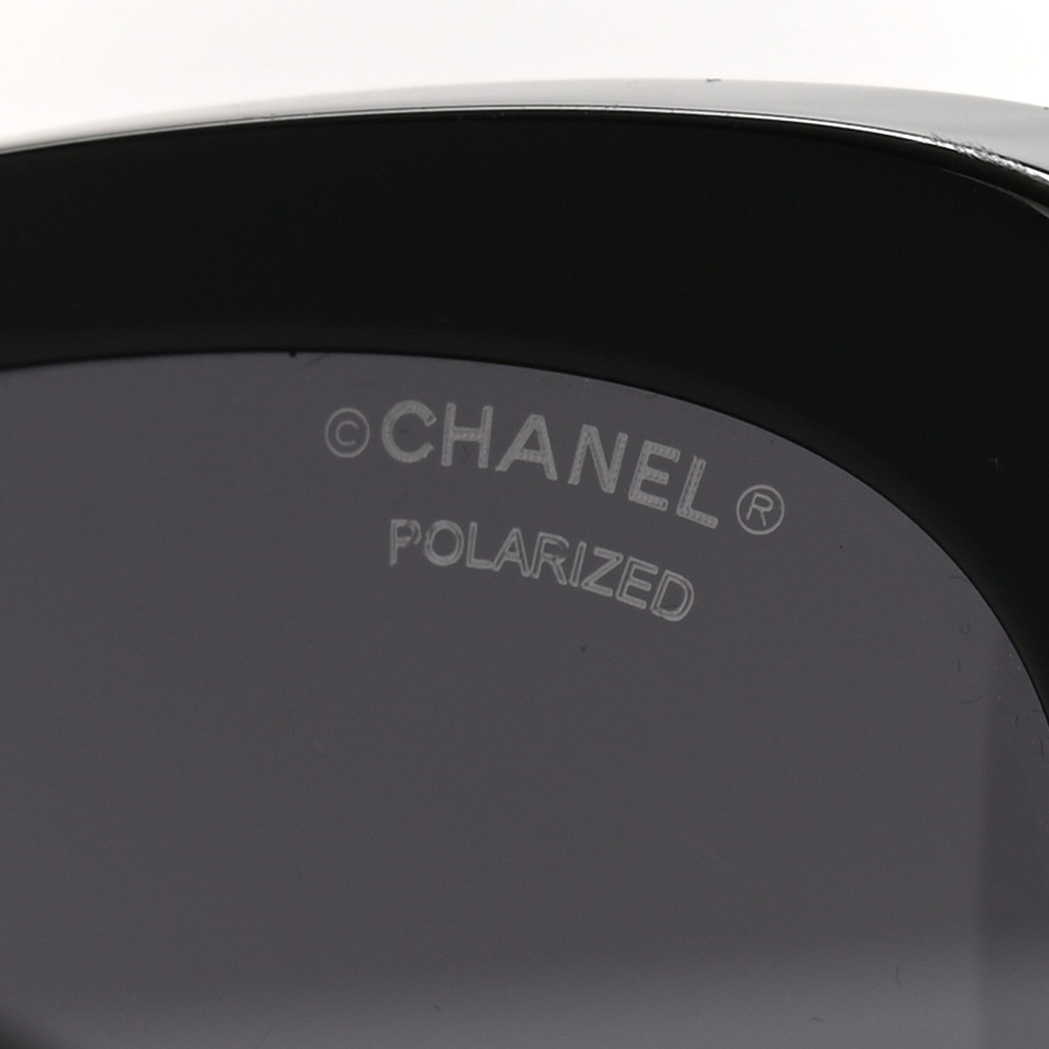 Chanel Acetate Polarized Butterfly Winter Pearl Sunglasses 5339-H Black 7 of 8