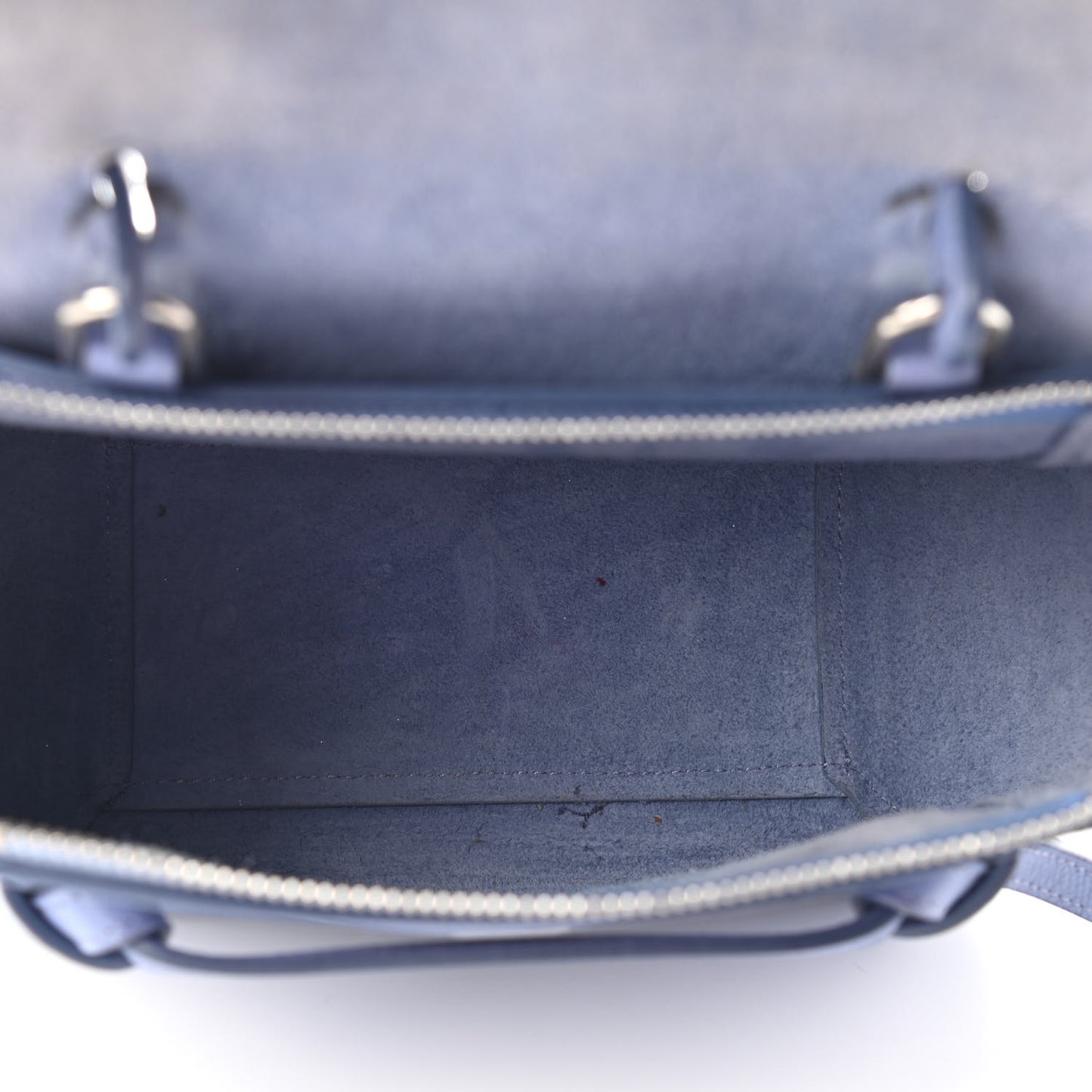 Grained Calfskin Nano Belt Bag Amethyst