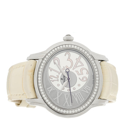 Audemars Piguet Stainless Steel Alligator Diamond Bezel 41mm Millenary Power Reserve Automatic Watch 77301ST.ZZ.D009CR.01 2 of 5
