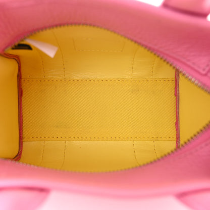 Marc Jacobs Grained Calfskin Mini The Tote Bag Petal Pink 5 of 11