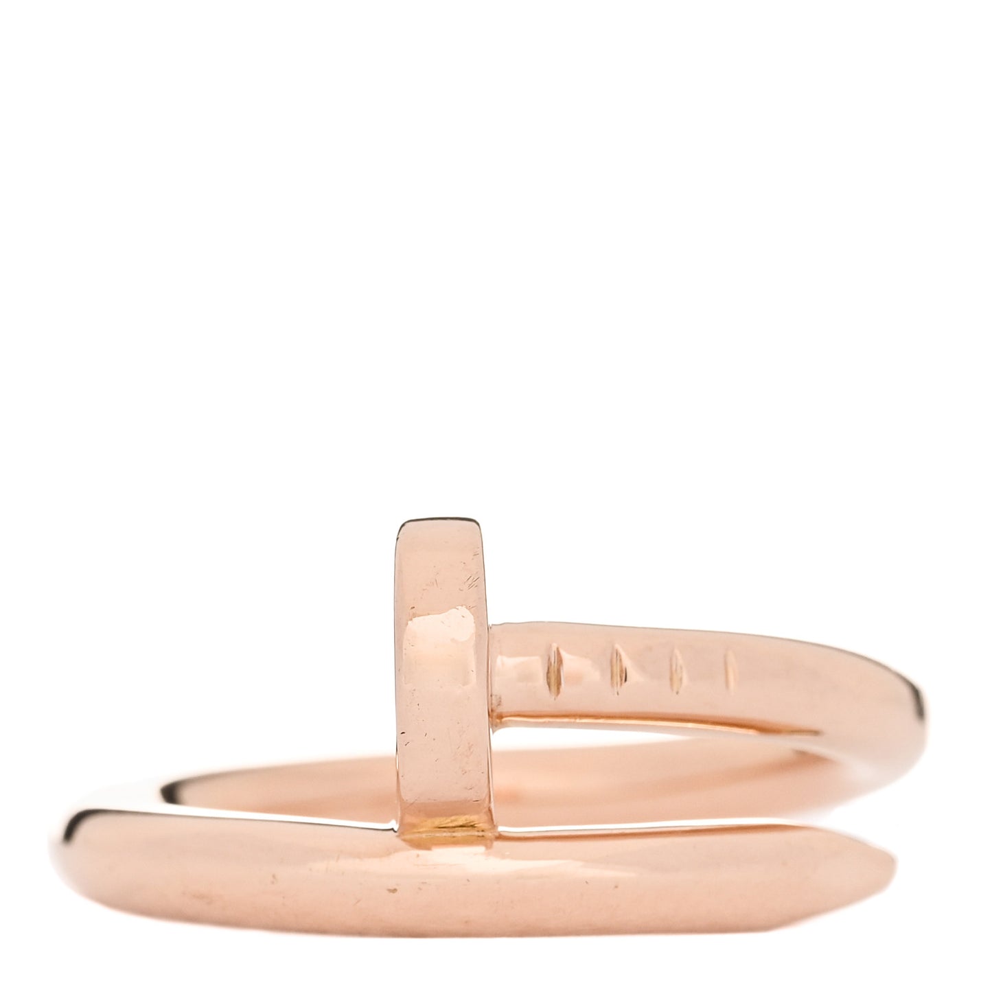 18K Pink Gold Juste Un Clou Ring 51 5.75