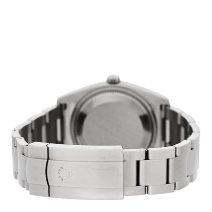 Rolex Stainless Steel 34mm Oyster Perpetual Watch Silver 114200 3 of 5