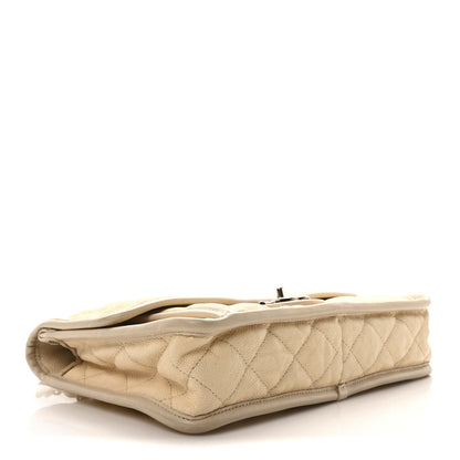 Chanel Caviar Quilted Medium French Riviera Flap Beige 4 of 10