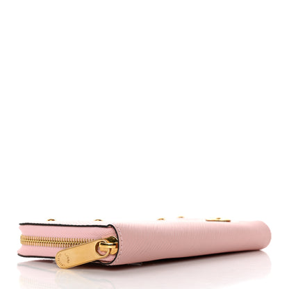 Louis Vuitton Epi Blooming Flowers Zippy Wallet Rose Ballerine 4 of 7