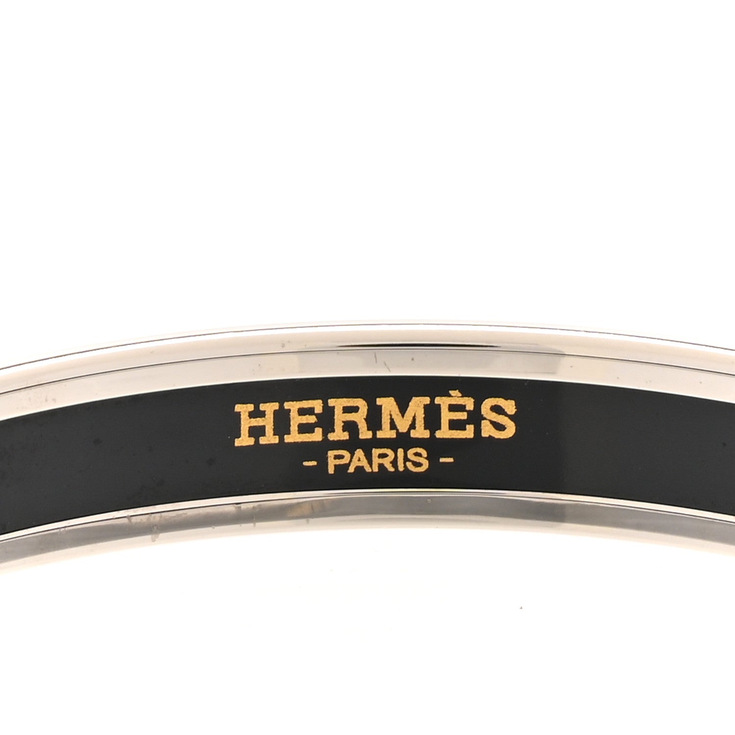 Hermes Enamel Printed Narrow Caleche Bracelet 65 Rouge H 4 of 6