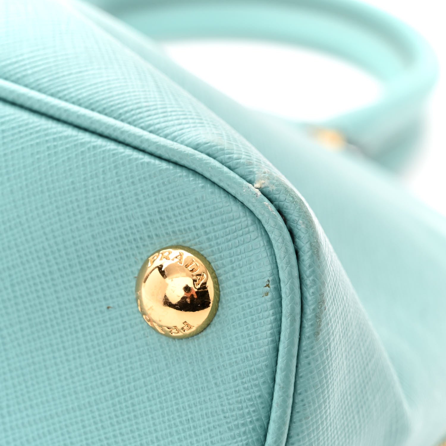 Prada Saffiano Lux Large Promenade Tote Anice 12 of 13