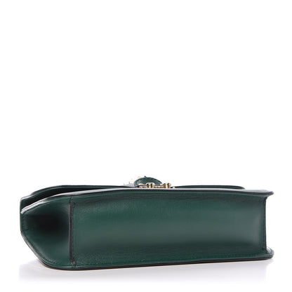 Valentino Garavani Vitello Medium Glam Lock Rockstud Flap Smeraldo 4 of 10