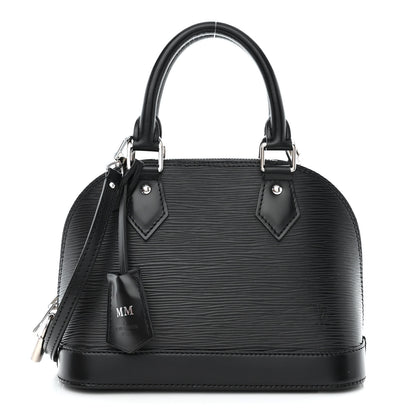 Louis Vuitton Epi Alma BB Black 1 of 11