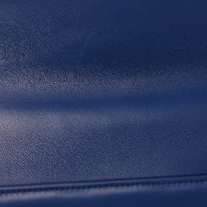Chanel Lambskin Small Carry Chic Flap Blue 13 of 15